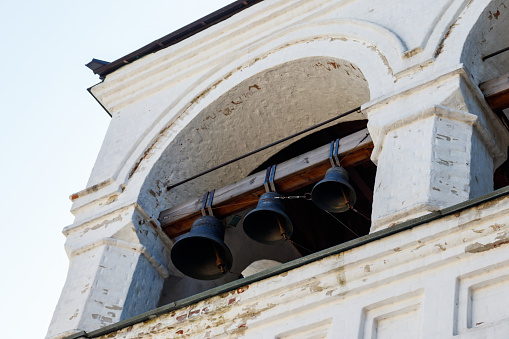 Close-up of orthodox church bells