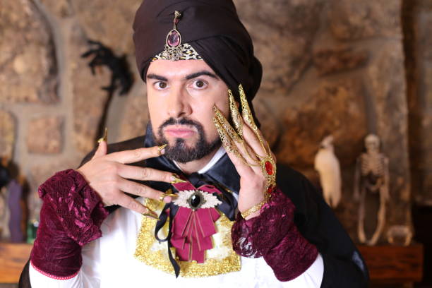 istock Fortune teller wearing lots of gold 1304012219