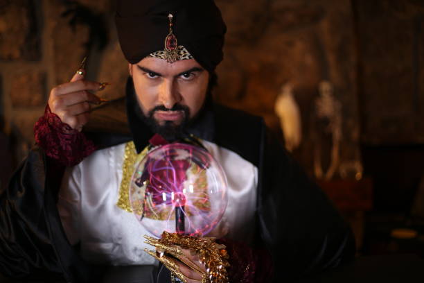 istock Soothsayer using crystal ball to predict the future 1304012233
