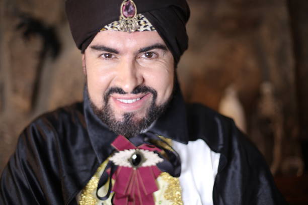 istock Fortune teller wearing lots of gold 1304012242