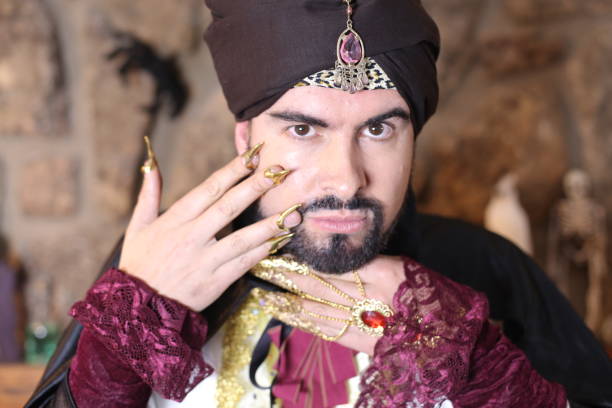 istock Fortune teller wearing lots of gold 1304012266