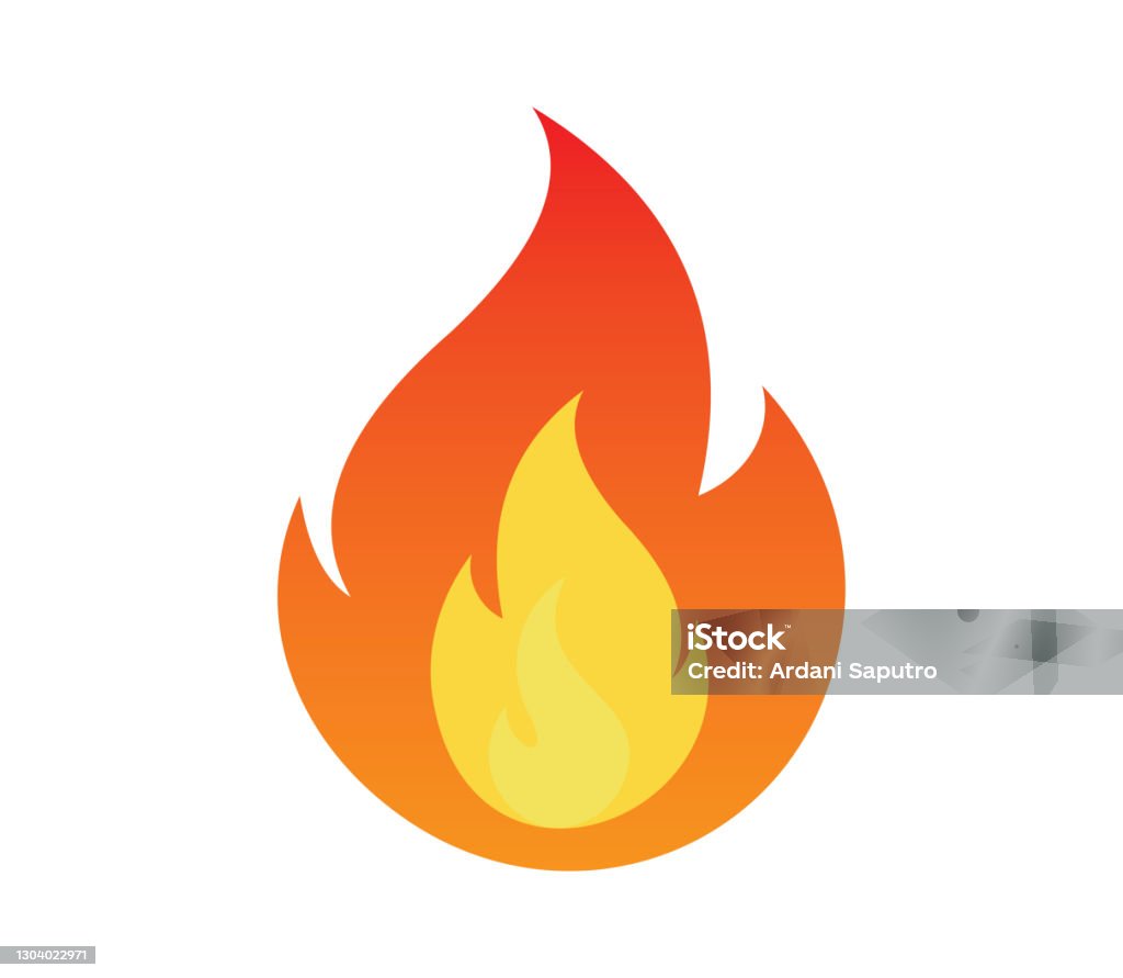 화재 불꽃 아이콘 벡터 일러스트레이션 가연성에 대한 스톡 벡터 아트 및 기타 이미지 - 가연성, 개념, 개념과 주제 - Istock