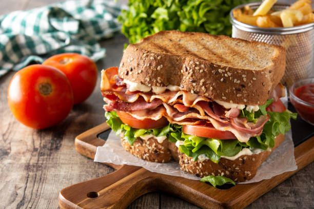istock BLT sandwich with bacon,lettuce and tomato 1304025980