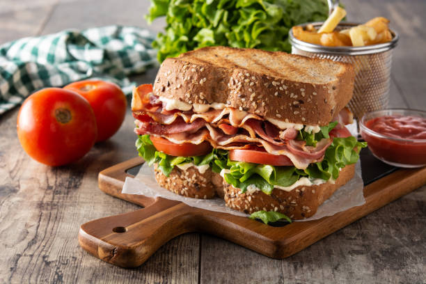 istock BLT sandwich with bacon,lettuce and tomato 1304026013