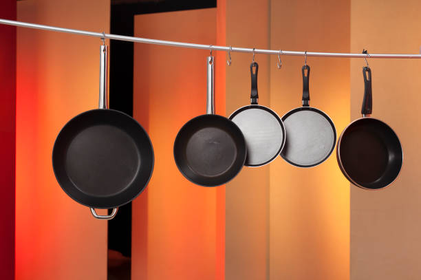 istock different dishes in the kitchen, various kitchen utensils on table, in the kitchen 1304041866