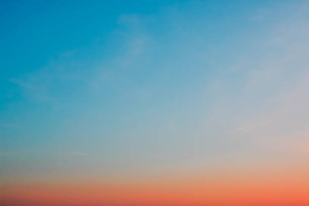 istock Twilight sky with cloud and colorful sunset nature abstract  background 1304046828