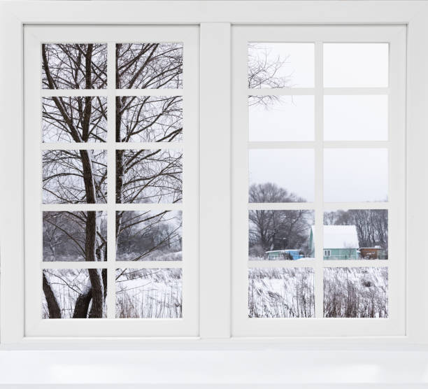 istock view from the window to the snow-covered trees 1304048040