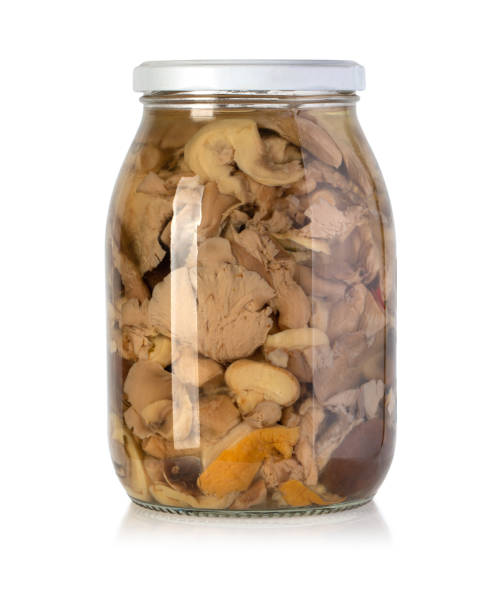 istock canned mushrooms in a glass jar 1304048481