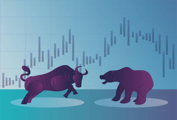 istock Bull market and bear market contest 1304053287