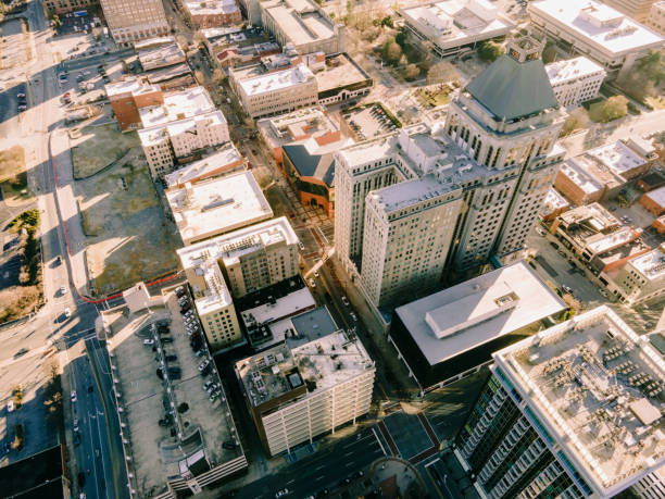 istock Greensboro, North Carolina aerial 1304053866