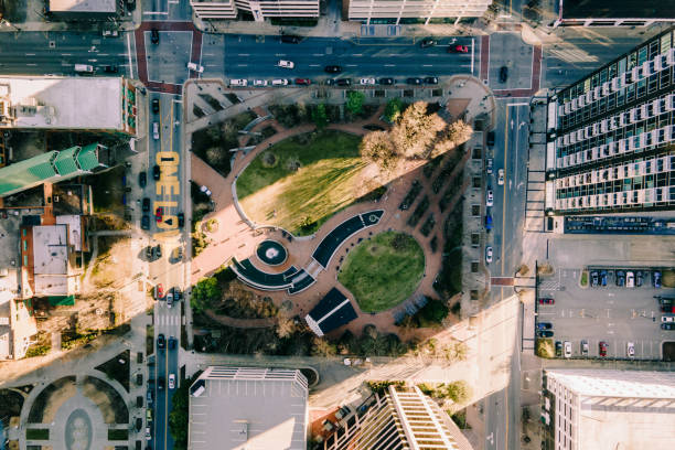 istock Greensboro, North Carolina aerial 1304053895
