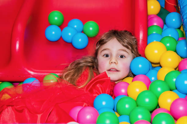 istock Little girl have fun 1304055147