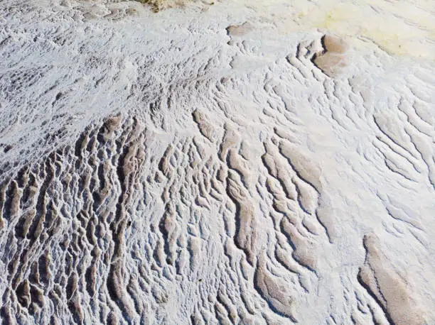 Photo of White terraced baths of Pamukkale thermal springs, Turkey