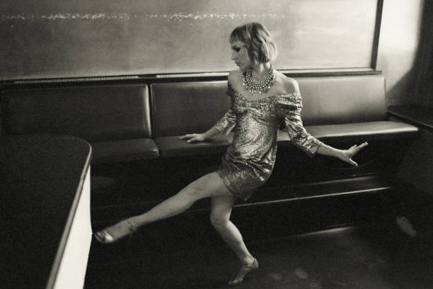 istock The lonely dancer in the bar 1304059238