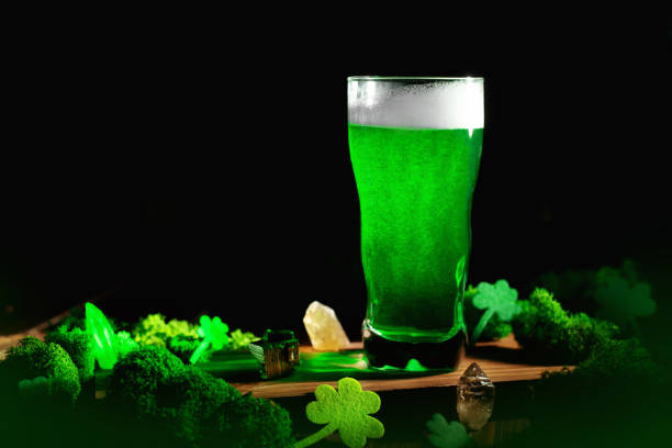 Green beer.