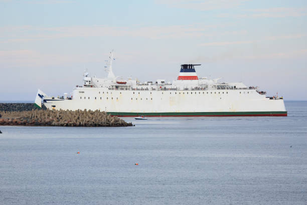 istock Ferry arriving at the Magdalen Islands, Quebec,Canada 1304061578