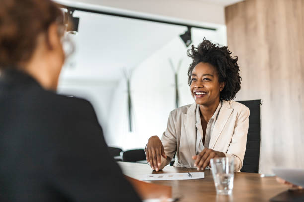 istock Smiling people on a business meeting. 1304061689