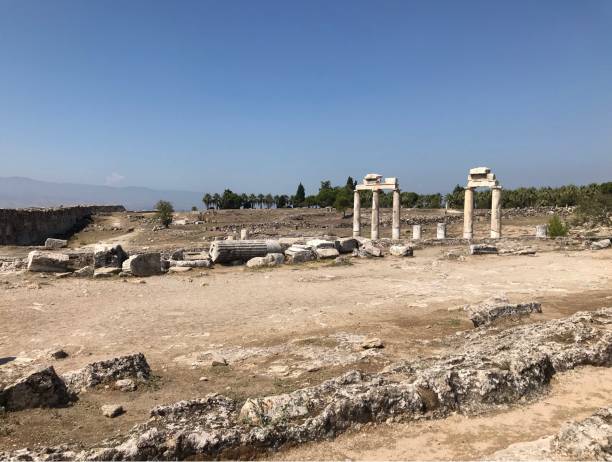 istock Ancient Ruins of Pamukkale 1304064283