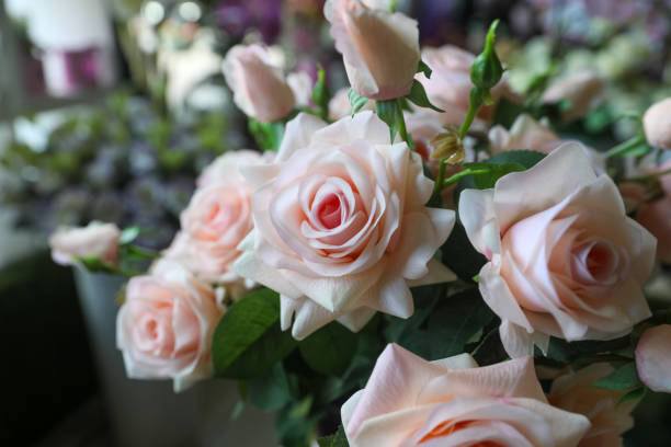 istock beautiful artificial flowers in a floristry shop 1304066016