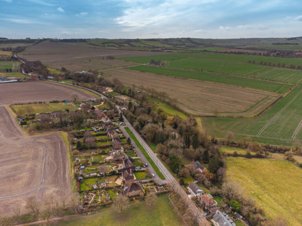 istock Looking towards the Berkshire Downs from Wantage, Oxfordshire 1304073173