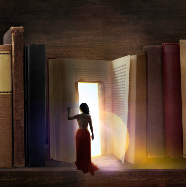 istock Doorway into the story 1304075170