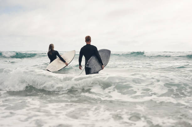 istock Where there's waves, there's surfers 1304082472