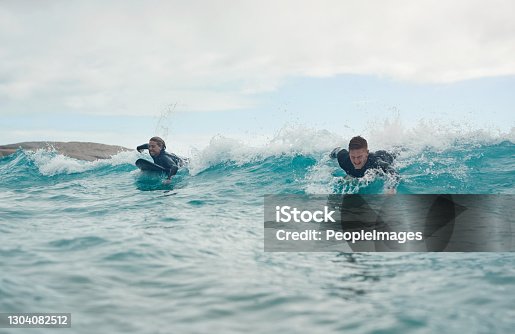 istock Surfing allows us to feel at one with nature 1304082512