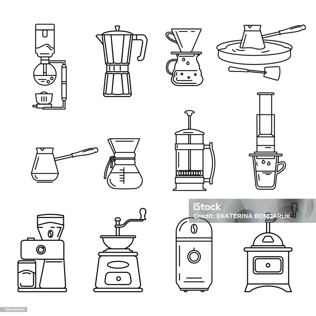 https://media.istockphoto.com/id/1304085104/vector/a-set-of-accessories-for-making-coffee-various-coffee-grinders-vector-outline-icons.jpg?s=1024x1024&w=is&k=20&c=Pvx3CiWyt2wiokZntB_AwgE56Nyxv0zeIccn-OsWuC0=
