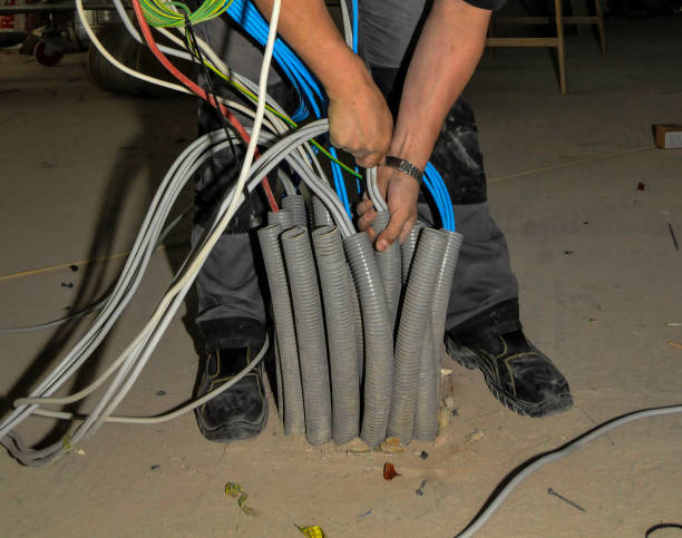 istock electrical wiring by an electrician 1304088123
