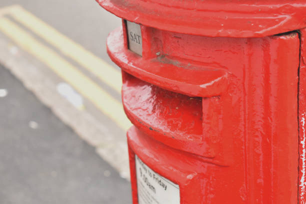 istock Close up of a post box 1304095467