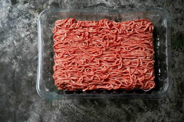 istock Raw organic beef mince meat 1304104662