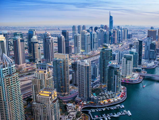 istock City highway with lake view at the pier 1304105829