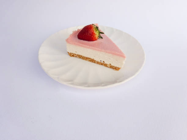 istock Homemade cheesecake with fresh strawberriess 1304115705