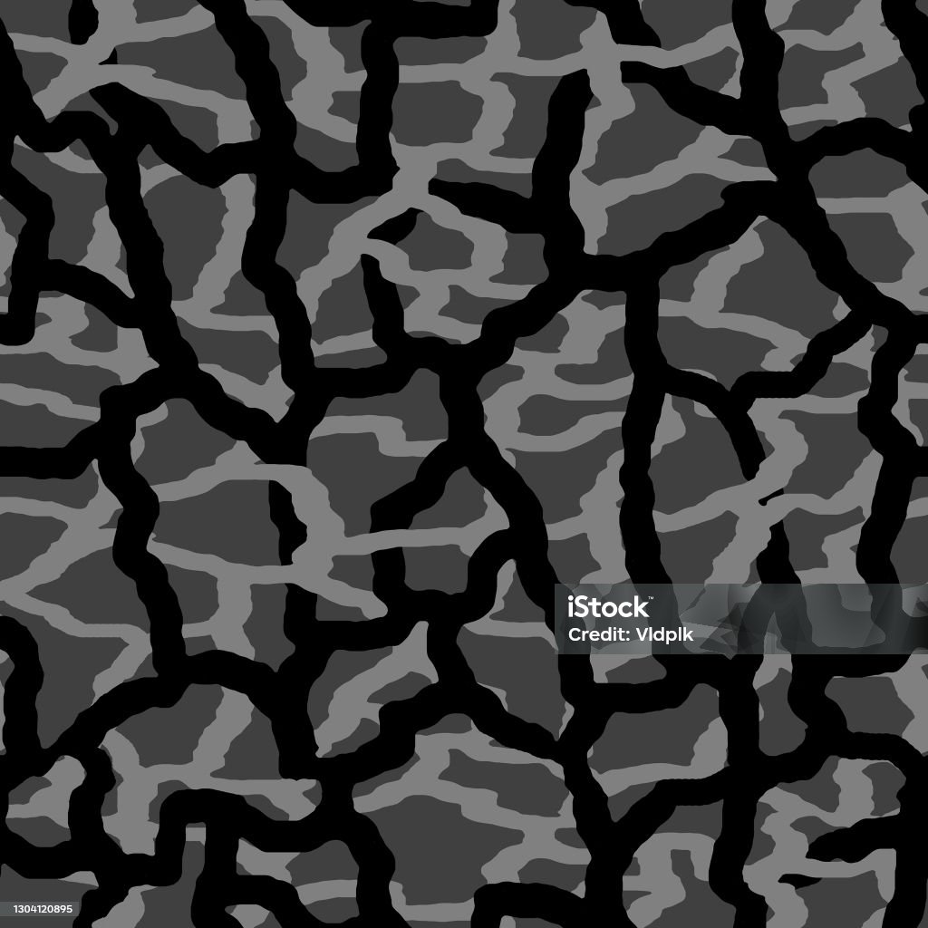 Three Color Camo Pattern Threecolor Camouflage Original Web Pattern Grey Stock Illustration ...