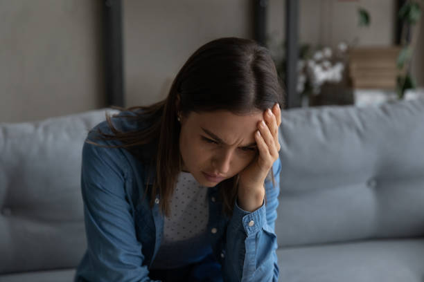 istock Millennial female suffer from grief heartbreak crisis in relationship 1304127546