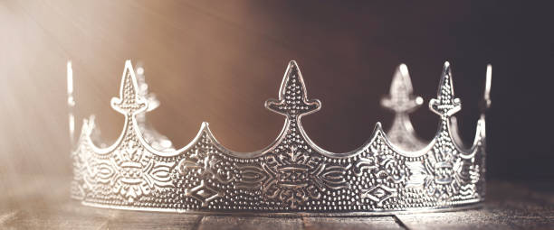 istock A Silver Metal King or Queens Crown in the Sunlight 1304129064