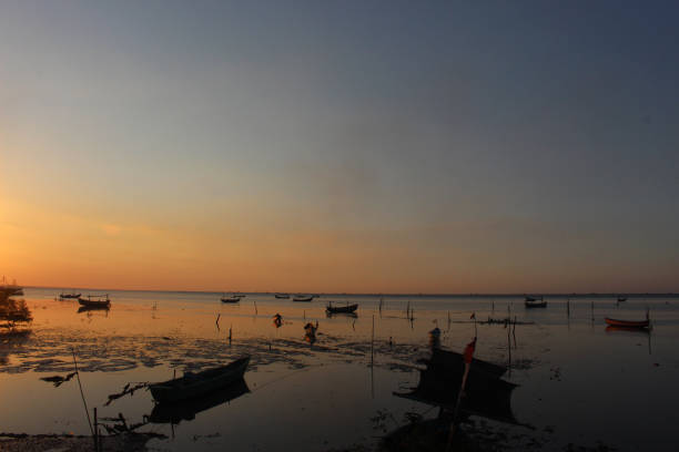 istock Boats in a seaside 1304133015