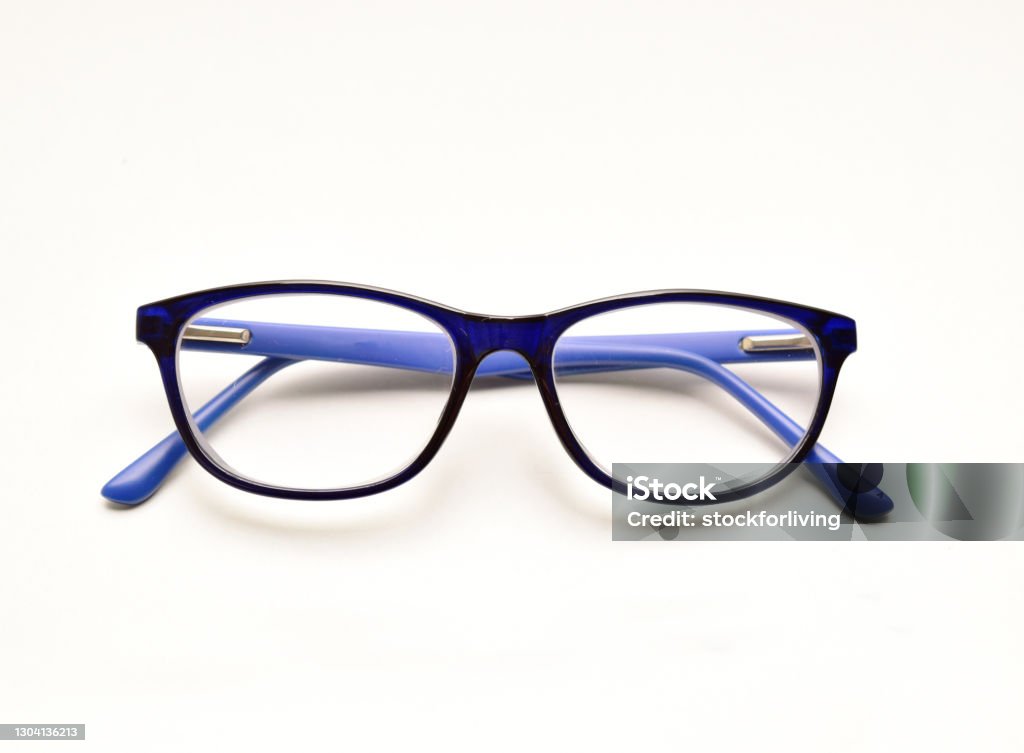 Eyeglasses isolated on white background with clipping path Eyeglasses Stock Photo