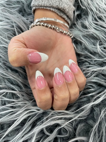 French manicure nail