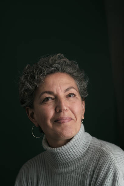 istock Middle-aged woman portrait 1304152118