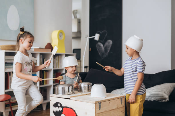 istock children having fun at home 1304152848