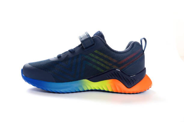 istock blue sporty shoe for kid on white background 1304160184