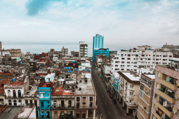 istock Panoramic View Of A Favela In Havana, Cuba 1304170341