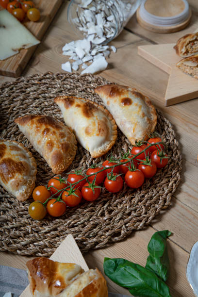 istock Argentine homemade empanadas on the decorative table 1304172173