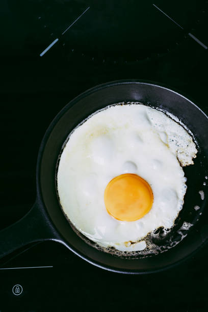 istock Cast Iron skillet on the stove 1304172289