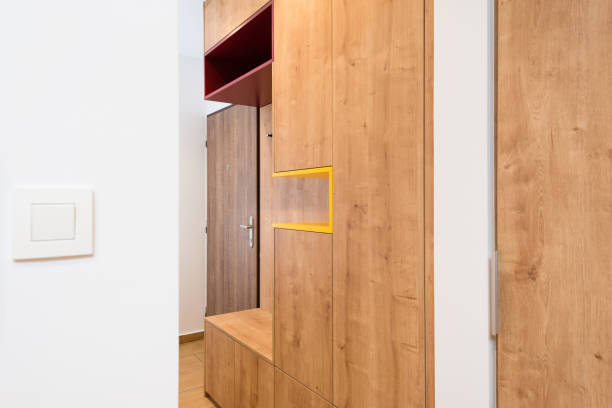 istock Hallway interior of modern apartment 1304172880
