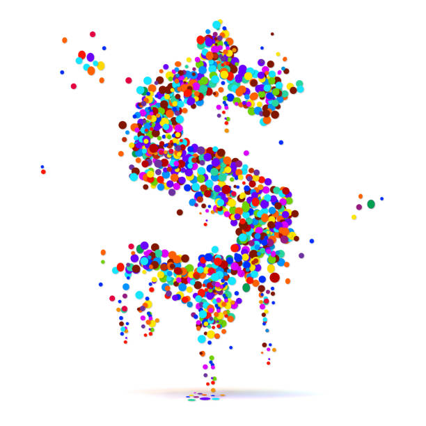istock confetti dollar sign losing money at the exchange 1304172978