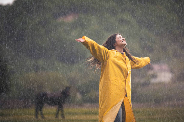 istock How I love rainy days! 1304173109
