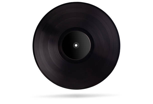 istock Black Vinyl Record Lp Album Disc -  Isolated Long Play Disk. 1304174383