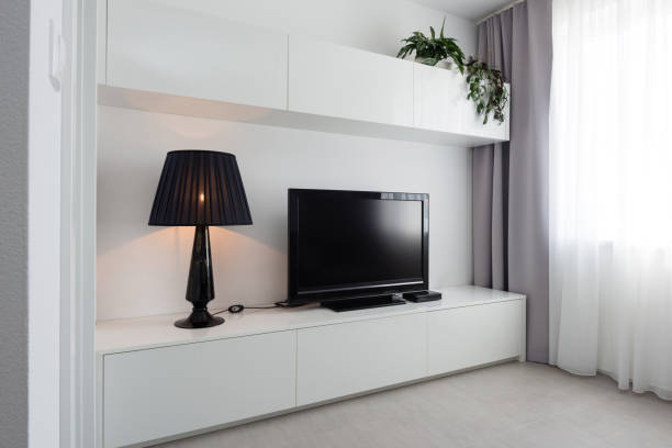 istock TV room in modern house 1304174386